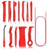 sukudon 13 Pezzi Strumento di Rimozione Auto Kit Ricambi per Auto Kit Smontaggio Pannelli Utensile di Smontaggio Auto Pannello Attrezzi Auto Radio Trim Rimozione Installer Pry Strumento Attrezzi