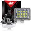 WinPower LED Luci targa Lampada 3582 SMD con CanBus nessun errore 6000K Bianco per C E S CL Classe A207 C207 2D C216 W204 4D S204 5D W212 4D S212 5D W221 ect., 2 pz.