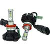 CARALL Kit Full Lampada Led H8 H11 12V 24V 30W 3600 Lumen IP67 Per Abbagliante e Fendinebbia Senza Driver