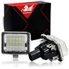 WinPower LED Luci targa auto Lampada 6000K Bianco per C E S CL SL CLA SLK CLS Classe C117 C216 W204 W205 W212 W213 W218 W221 W222 W231 ect., 2 pz.