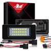 WinPower LED Luci targa con CanBus nessun errore 6000K Bianco Compatibile con Passat B6/B7 Variant Touareg2 7P5 Jetta6 Sharan2 7N Touran Facelift Golf 6/7 etc., 2Pz.