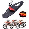 DREAMIZER Motociclo Bicicletta Sporca Fender Fanale Posteriore, Moto Motocross GUIDATO Luce freno posteriore con staffa per Off-Road SMR 690 CR EXC WRF 250 450 125SX XR DRZ KLX KMX WR125