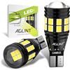 AGLINT 2X T15 W16W LED Lampadina CANBUS Nessuna Polarità 22SMD Estremamente Luminoso Auto Luce di Retromarcia Freno Parcheggio Luci Frenatura Lampadine Senza Errori T16 921 912 Bianco