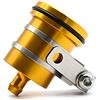 MZ-STORE Motociclo Universale Coperchio Olio Freni Anteriori e Posteriore Serbatoio del Liquido del Freno per CB400 CBR600RR CBR1000RR CB650F CB1000R Benelli BN600 BN302 TNT300 TNT600 (Oro)