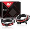 WinPower H7 LED Lampadina Base Clips Adattatore Titolare Supporto Conversione Accessori, 2 pezzi
