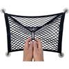 easysac FixSac 3 - Rete portaoggetti da fissare con ventose per veicoli commerciali, camper, roulotte, barche, ecc. (45 x 40 cm)