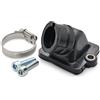Easyboost Tubo Collettore di Aspirazione 12 a 21mm Tipo originale per Piaggio AC-LC Typhoon Zip NRG per Carburatore 12-14-16-17.5-19-21mm