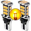 MCK Auto - Sostituzione per T10 T15 W16W LED CanBus Set di lampadine arancioni molto chiare e senza errori compatibili con A1 8X