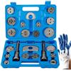 FreeTec 24 Pezzi Set Di Ripristino Pistone Del Freno- Arretratore Pistoni Freno Pistone Resetter Set Pistone Resetter