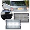 NSLUMO Luce targa LED per Land-Ro/ver Discovery 3 LR3 Discovery 4 LR4 L319 Freelander 2 LR2 L359 Rang Rover Sport/Supercharge L320 2 pz Bianco Tag Lampade