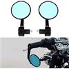 DREAMIZER 7/8 22mm Specchietti Moto Manubrio, Moto Specchietti Laterali per Z1000 Z750 MT03 MT09 FZ6 SV650 SV1000 CB1000R CBF125 Monster M696 821