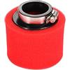 WOOSTAR 45mm Spugna Filtro Aria Dritto Tubo Sostituzione per KLX CRF 125cc 150cc ATV Quad Scooter Dirt Pit Bike Rosso