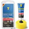 ATG® Rinnova plastiche Auto Nero - Ravviva plastiche Auto Esterno - Rinnova plastica - Cura Delicata della plastica per Esterni e Interni dell'auto - Rinnova paraurti Auto Nero plastiche Auto