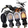 JMTBNO 4Pcs Frecce Moto Indicatori di Direzione a LED Omologate Piccole Indicatore 12V Universal Mini Lampadina Impermeabile M8 per Street Sport Bike Dirt Bike Scooter Elettrico Quad Enduro Off-Road