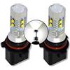 MCK Auto - Sostituzione per LED CanBus P13W Set di lampadine bianche molto chiare e senza errori compatibili con A4 B8 Q5