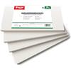 ATHLON TOOLS 4x MaxProtect Protettore per pareti di garage, 40 x 20 x 2,0 cm ciascuno, Protettore per porte di auto, autoadesivo, impermeabile (Bianco)