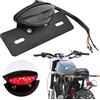 JMTBNO Fanale Posteriore a LED Moto, Luce Rossa di Stop, Freno, per Targa Omologato Lampada 12V Universale per Scooter Bicicletta Quad ATV