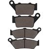 Cyleto Pastiglie Freno Anteriore e Posteriore per Honda CB500 CB 500 1997-2003 NX 500 Dominator 1997-1999 FX 650 Vigor 1999-2003 NX 650 Dominator