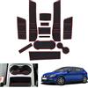 ASC Tappetini Auto Compatibili con Seat Leon 3 2012-2019, Moquette, Bordo Antiscivolo, Battitacco in Gomma