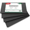 ATHLON TOOLS 4X MaxProtect Protettore per pareti di Garage, 40 x 20 x 2,0 cm ciascuno, Protettore per Porte di Auto, Autoadesivo, Impermeabile (Nero)