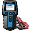 TOPDON Tester per Batteria Auto,TOPDON BT200 100-2000CCA,Tester Generatore per Veicoli a Motore,Analizzatore Digitale della Batteria Dell'Auto,per Auto,Camion,ATV,Barche