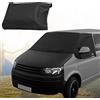 Kensbro Parabrezza anteriore per auto, resistente tessuto Oxford 600D Parasole per finestrini parasole da campeggio Sostituzione per VW T5, 100% copertura per tende oscuranti
