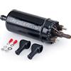 CarBole Pompa del Carburante Elettrica Esterna in Linea a 125PSI,Pompa per Carburante ad Alta Pressione 12V,250BHP,Sostituzione del Codice Duo - Nero