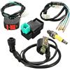 MOMOALA JenNiFer Kit Di Candele Di Accensione Per Bobine Cdi Per Cablaggio 110Cc 125Cc Pit Bike 110Cc