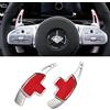 TTCR-II Cambio al Volante per Mercedes A/G/C/CLA/CLS/E/GLS/GLA/GLC/GLE/S | A/G 19-20,C/CLA/CLS 15-21,E/GLS 17-21,GLA/GLC/GLE/S 16-21,GLB 20-21,SL/SLC 17-20 Prolunga del Volante Palette Cambio-Silber