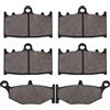 Cnornus Pastiglie Freno Anteriore e Posteriore per SUZUKI GSR 600 K6 K7 K8 2006-2010 GSR 400 K6 2006