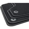 tuning-art V215-FBA Exclusive tappetini Compatibile con Volkswagen Golf 7 Seat Leon 3 5F Compatibile con Audi A3 8V Golf 8 Audi A3 8Y 2012-