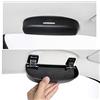 GAFAT Porta Occhiali da Sole per V*W T*ROC/Seat Ateca Seat Leon MK4 Cuprα Formentor/Skodα Kodiaq Karoq/F-or-d Focus MK4 Puma (Nero)