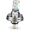 Ruiandsion P45T H5 R2 HA CONDOTTO LA Lampadina Del Faro Bianco/Giallo DC 10-30V Super Bright CSP 4SMD Chipset HA CONDOTTO LA Lampadina per Auto Moto Faro Anteriore