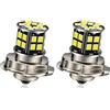 Ruiandsion 2pcs P26S Lampadina LED 6V Bianco Super Bright 2835 30SMD Chipset Lampadina LED per moto Faro moto