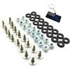 STONEDER Kit di viti in plastica per bulloni parafango per 50 cc, 70 cc, 90 cc, 110 cc, 125 cc, ATV, quad, 4 ruote