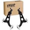 kW&HP KIT BRACCI OSCILLANTI INFERIORI ANTERIORI DX/SX PER ALFA ROMEO 147, 156, GT (TUTTE)