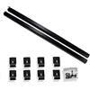 Generico Barre Portatutto Panda Country Club 4x4 Portapacchi da Tetto auto barra kit 8821