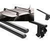 AUTOFORNITURE ITALIA Bravo II 2007>2014 (Versione 5 Porte). Barre PORTATUTTO Portapacchi da Tetto PREMONTATE PRONTE ALL'UTILIZZO per Auto Senza PREDISPOSIZIONI sul Tetto