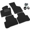IL TAPPETO AUTO BY FABBRI 3 SPRINT04707 - Tappetini su Misura per Auto in Moquette Antiscivolo Compatibile con Passat B6 Berlina e Avant dal 2005-2010, Passat B6 CC dal 2008-2012, Passat B7 Berlina e Avant dal 2010-2014