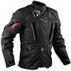 A-Pro srl Giacca Touring Moto Giaccone Protezioni CE Interno Removibile Impermeabile Nero (Nero, M)