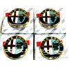 Alfa Romeo 60652886 - Coprimozzo originale, set di 4 pezzi