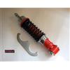 AER MOTO SPARE PARTS AMMORTIZZATORE ANTERIORE CARBONE REGOLABILE NERO ROSSO VESPA 50 SPECIAL R L N PKS ET3 125 PRIMAVERA MADE IN ITALY RINFORZATO