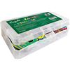 URSUS 43110099 - Magneti con numeri e simboli, 90 pz, in scatola di plastica, colori assortiti e misure da 1,5 a 4,4 cm