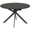 CONNUBIA tavolo allungabile con basamento grigio opaco GIOVE CB/4739-D 120 cm