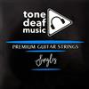 Tone Deaf Music Corde per chitarra acustica singola, 5 pezzi, 016 B
