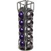Universal Porta cialde da 20 scomparti su 4 file, per cialde Nespresso Vertuo Altissio, con base girevole a 360°