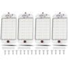 Thlevel Luci da Tetto per Interni Auto 12-85V 48 LED Super Luminosa a Plafoniere per Auto con Pulsante di Interruttore Indipendente Luce di lettura dell'automobile per Camper Van Caravan 4 Pezzi