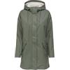 ONLY Onlsally Raincoat OTW Noos Rain Jacket da donna, Farina d'avena/dettaglio: bianco orsacchiotto, L