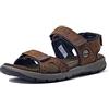 Timberland Governor's Island 3 Strap Sandal, Sandali, Uomo, Marrone, 43 EU