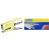 Rapid Classic K1 Cucitrice a Pinza, Compatibile con i Punti Metallici 24/6 e 24/8 mm, Capacità 50 Fogli, Metallo, Giallo + Rapid Punti metallici Super Strong 24/8+ - 24860100